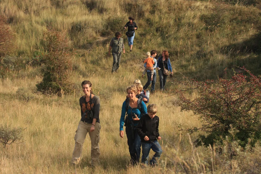 Wisentenexcursie. Foto: Leo Linnartz